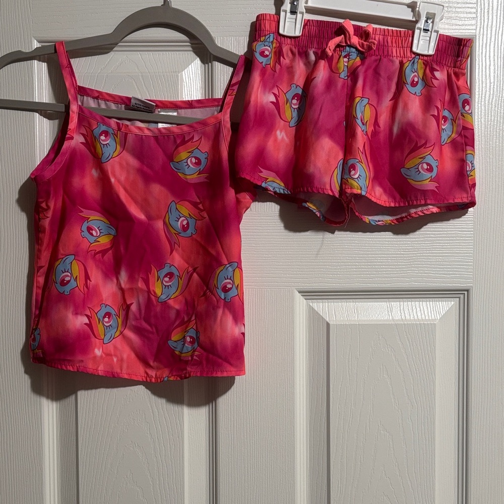 My Little Pony Kids Tank Top And Shorts Set